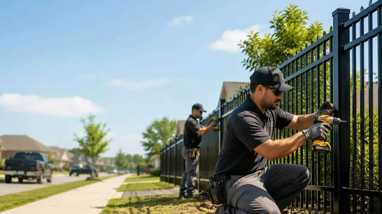 Metal Fence Installation in Lanse, PA
